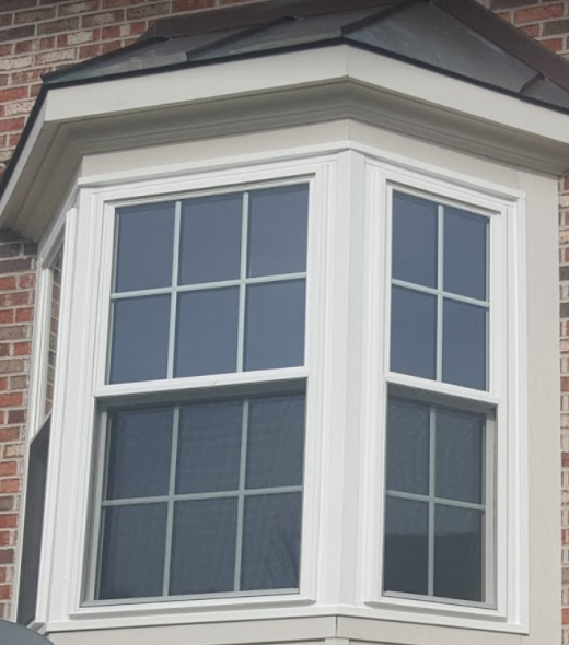 window on Brick house